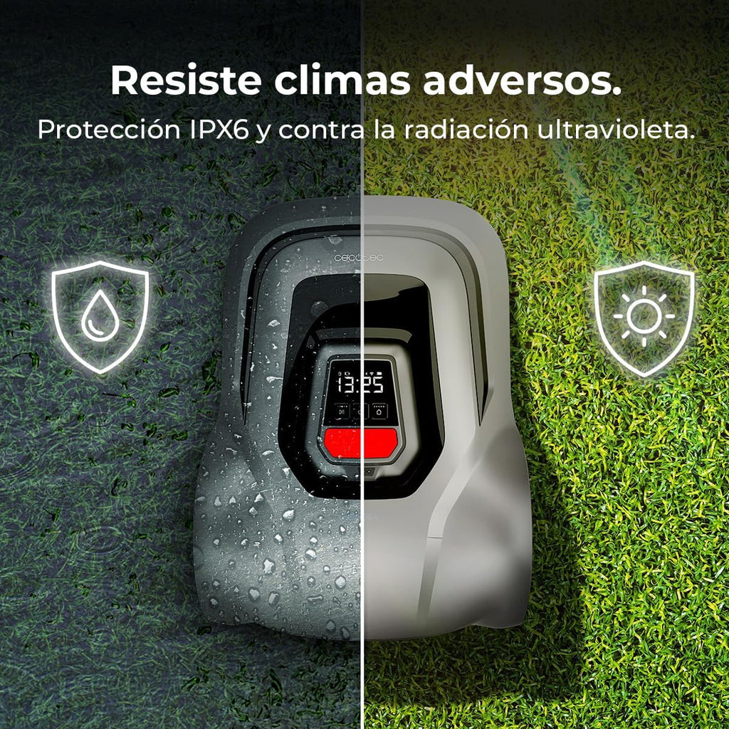 Cecotec Robot Cortacésped - App - 500m² Conga Grasshopper 500 Map Connected