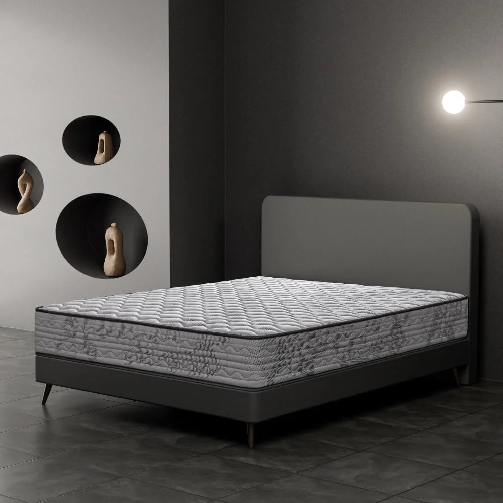Zeus Memory Foam Mattress 63 x 200 cm | Height 27 cm | High Firmness for Lumbar Support | Oeko Tex | Breathable and Orthopaedic | Made in Spain.