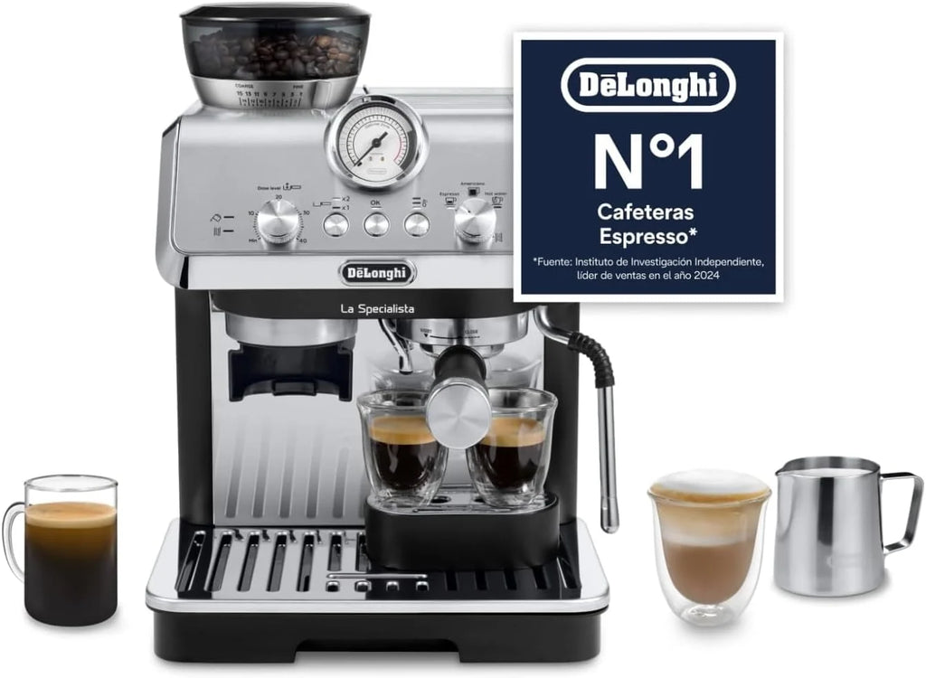 De'Longhi La Specialista Arte - Cafetera Espresso 3 Bebidas Predefinidas