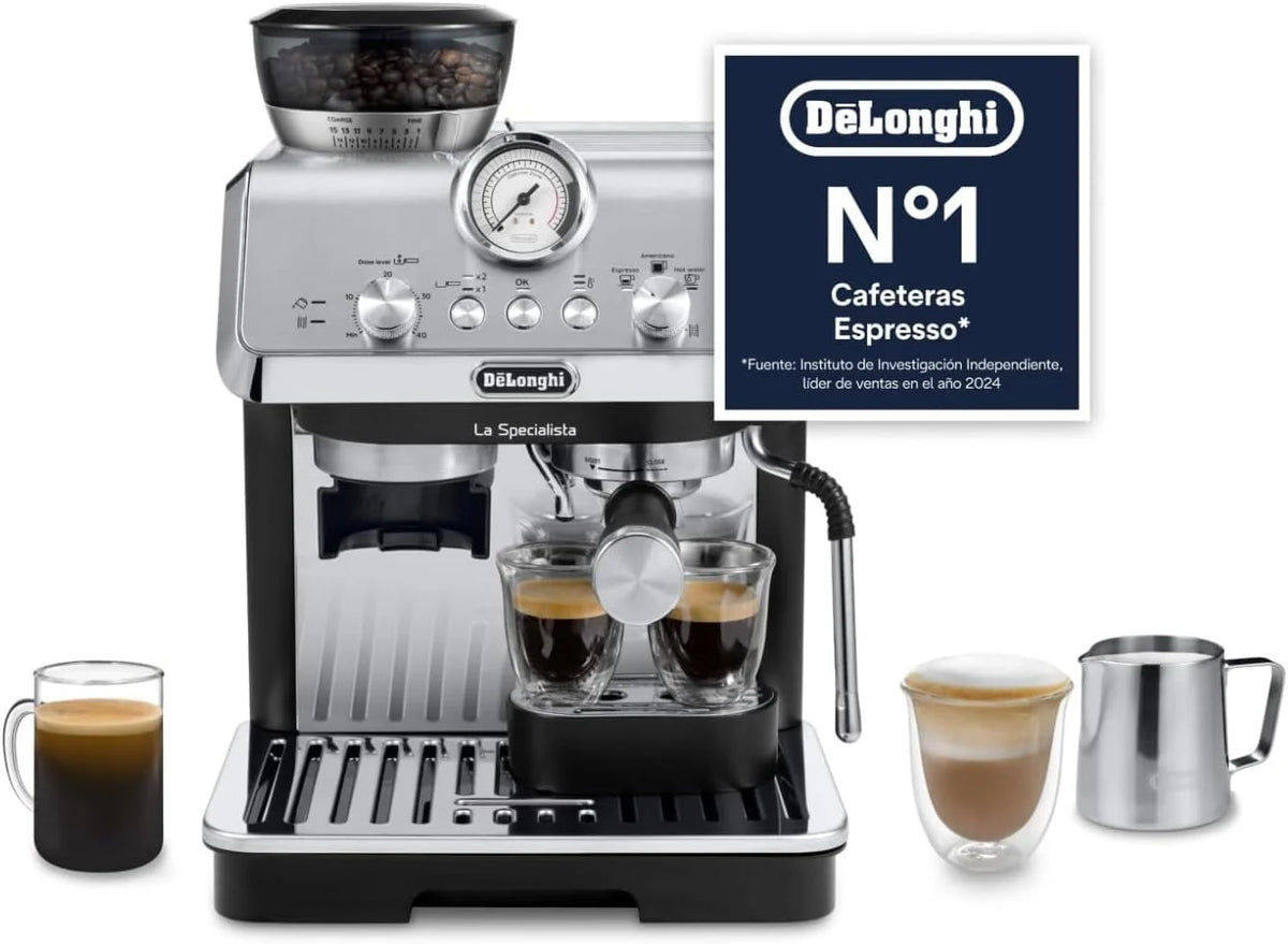 De'Longhi La Specialista Arte - Cafetera Espresso 3 Bebidas Predefinidas