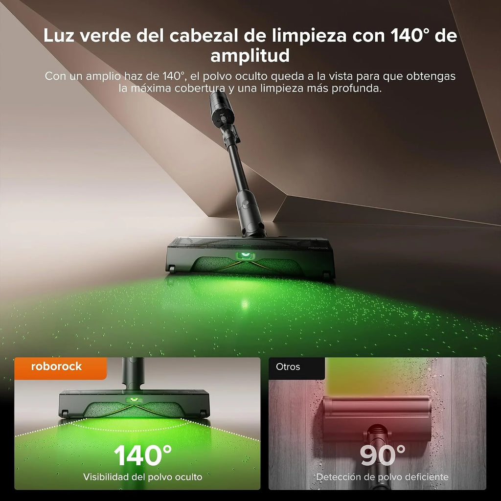 roborock H60 Hub Ultra Aspiradora sin Cable con Base de Vaciado Automático