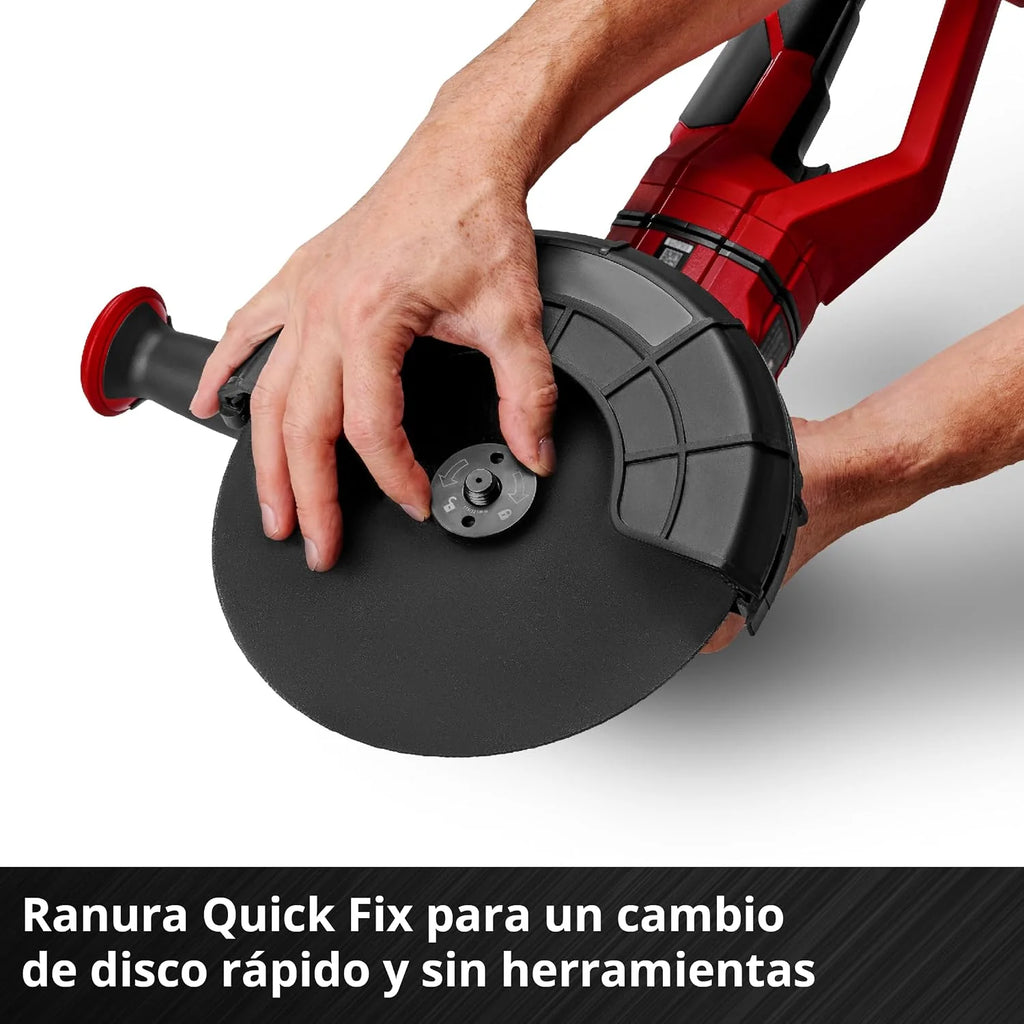 Einhell Professional Amoladora angular con batería AXXIO 36/230 Q