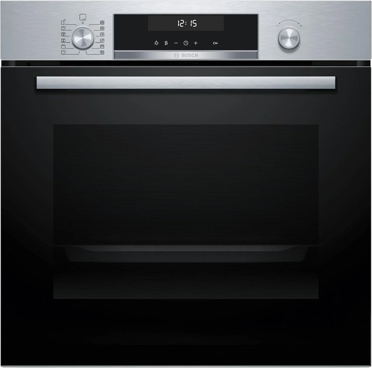 Bosch - Horno multifunción pirolítico, 60 cm. de ancho, Serie 6, Home Connect, 3D Hotair, Autolimpieza, Mandos ocultables, Nergo, HBG578ES7