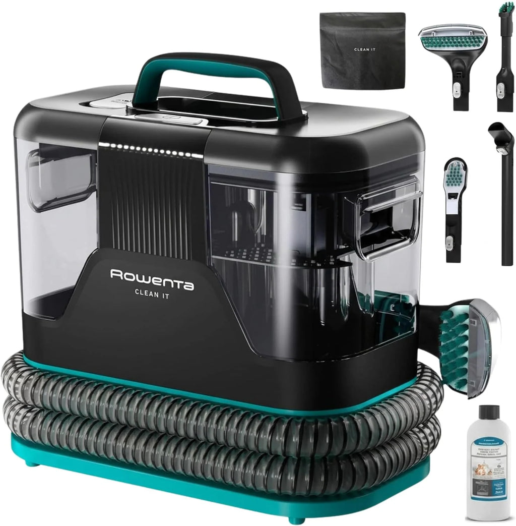 Rowenta Clean It, Aspiradora tapicerías 750 W, 6 Acc, Hasta 13,5 kPa