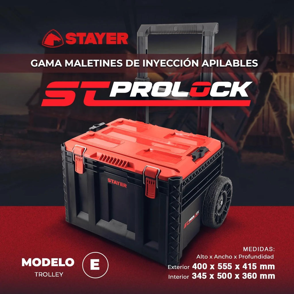 Stayer Trolley apilable E para composición ST PROLOCK