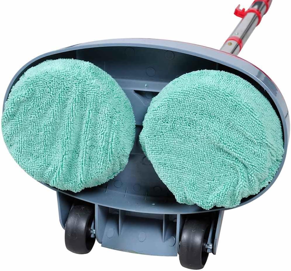 vidaXL Máquina limpiasuelos pulidora con Cabezal Doble 5 en 1