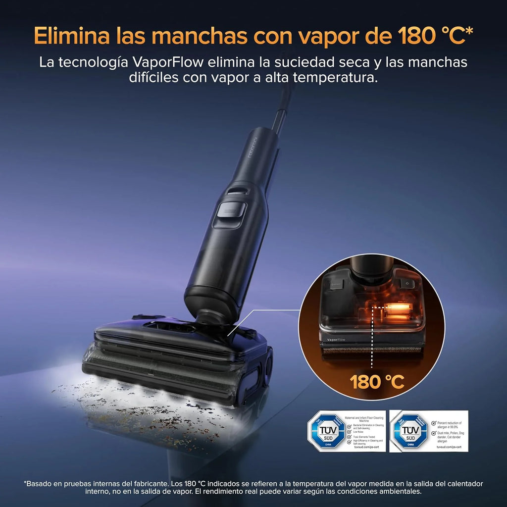 roborock F25 Ultra Aspiradora en seco y húmedo a Vapor de 180°C