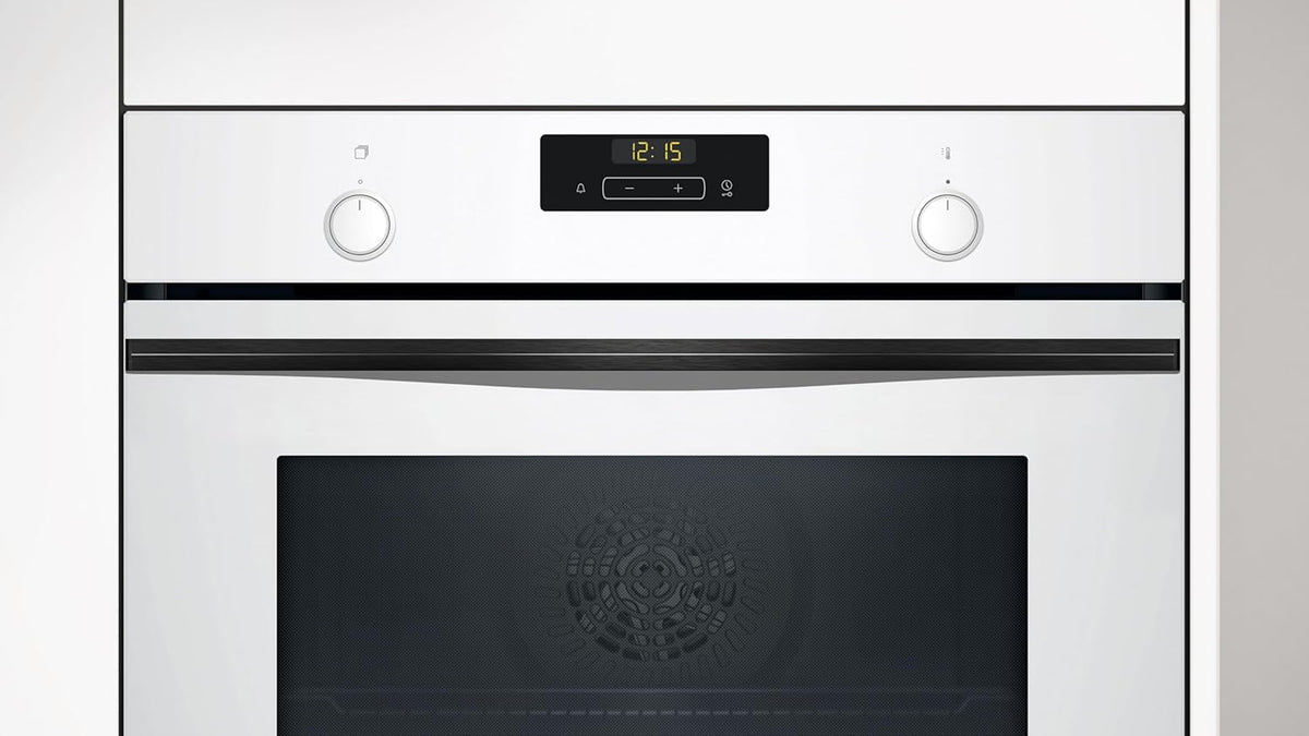 Balay – Horno multifunción, 60 cm de ancho, 71L, Serie Cristal, Función Freidora de aire, Aqualisis, blanco, 3HB5159B4
