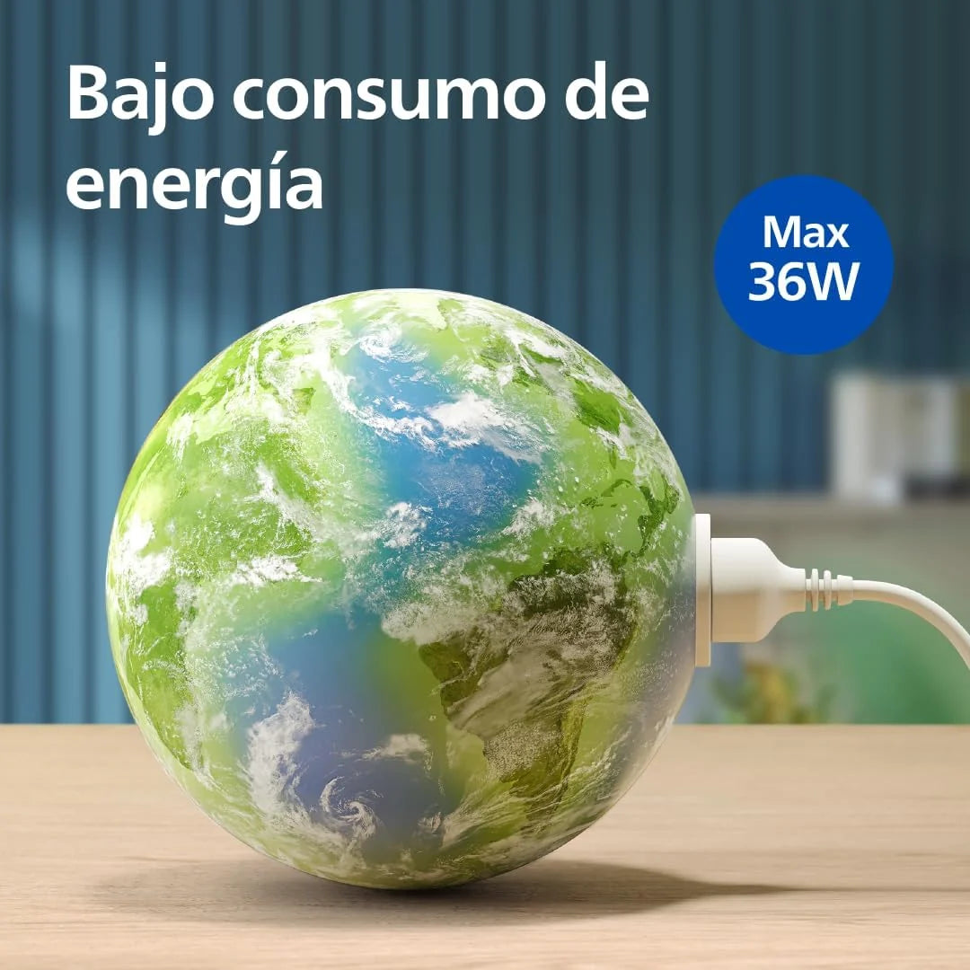 Philips 3200 Purificador de Aire HEPA, 130 m², Ultrasilencioso 15dB*, Gris