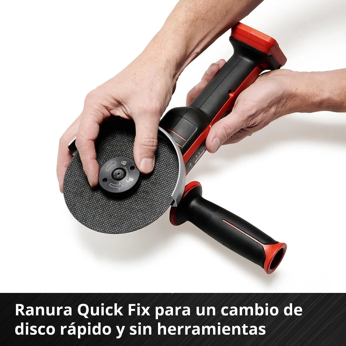 Einhell Professional Amoladora angular con batería AXXIO 18/125 Q Li-Solo