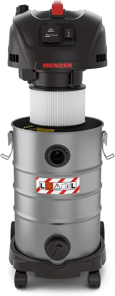 MENZER Aspirador de Seguridad VCL 330 Seco y Húmedo