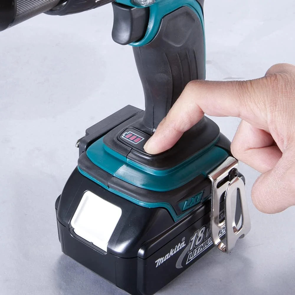 Makita Taladro combinado DHP458Z, 18 V, litio y 91 Nm (las baterías y el cargador no están incluidos)