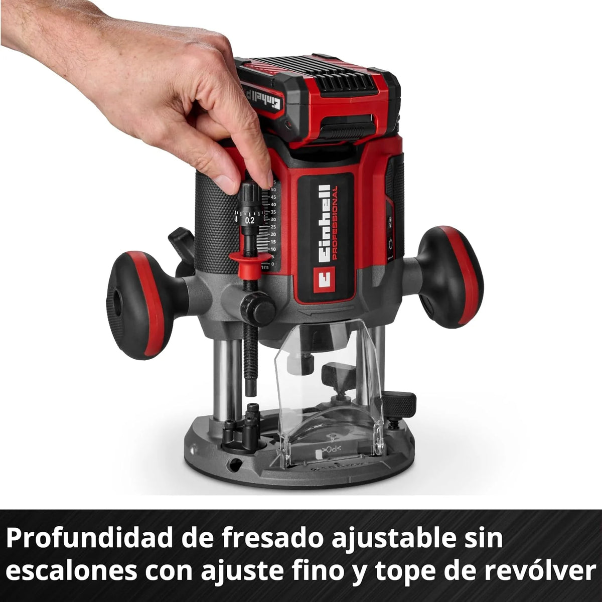 Einhell Professional Fresadora a batería TP-RO 18/55 Li BL