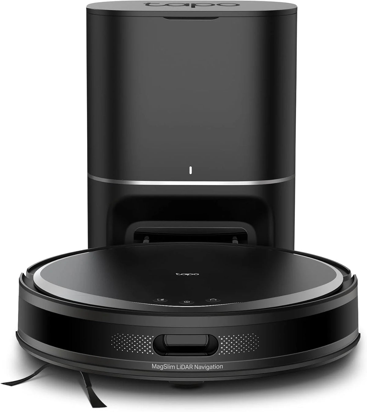 Tapo RV20 MAX Plus - Robot Aspirador Fregasuelos, Base Autolimpieza, 5300Pa