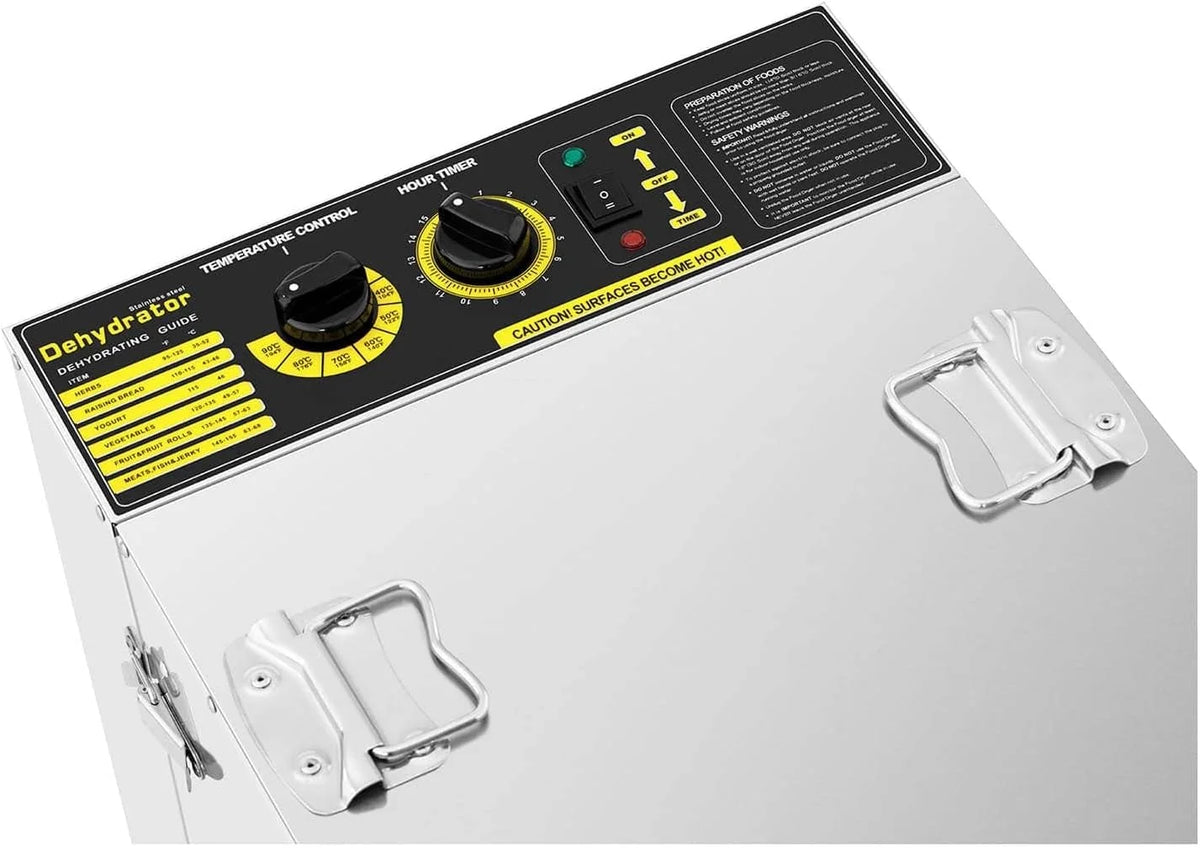 Royal Catering Deshidratador De Alimentos Máquina Secadora RCDA-1350/100S