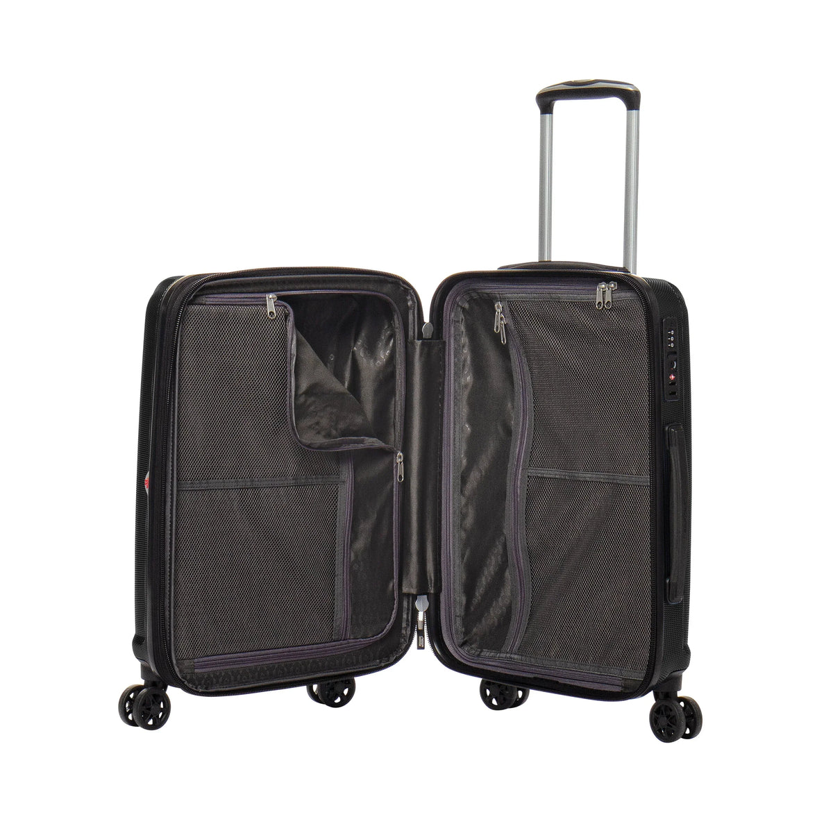 2026 Samsonite Omni 3.0 - Juego de maletas expandibles con ruedas de 2 piezas (equipaje de mano y mediano)
