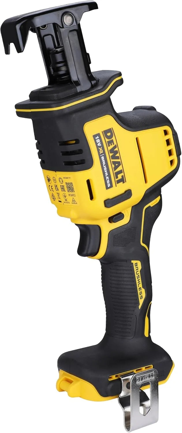 DEWALT Mini-Sierra Sable XR 18V sin cargador/batería, DCS369N-XJ