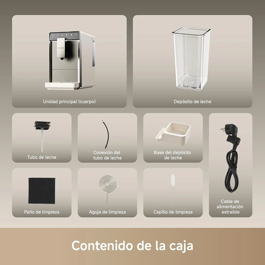 dreame Ecceluxe Slim, Cafetera Espresso Automática