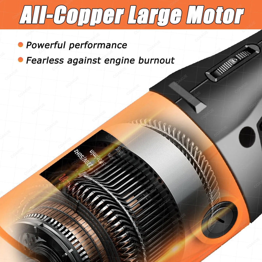 Mezcladora de Cemento eléctrica Profesional de 3850 W, mezcladora de mortero eléctrica portátil con 6 velocidades Ajustables, tubería de Agua de 10 m incluida MotorOilType