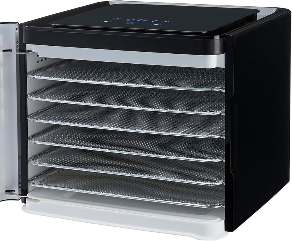 Nebula Deshidratador De Alimentos De 400W Con 6 Bandejas | Negro