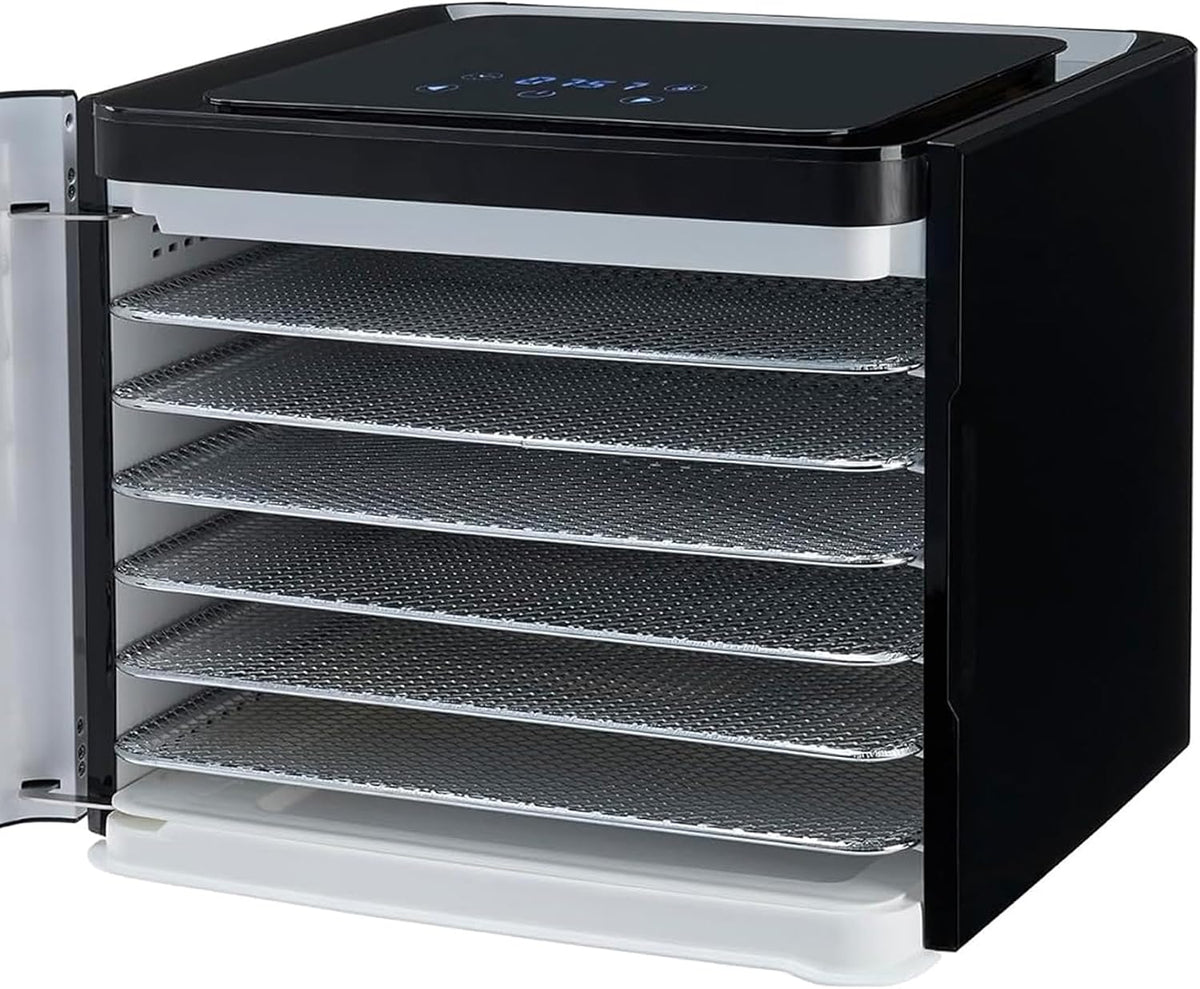 Nebula Deshidratador De Alimentos De 400W Con 6 Bandejas | Negro