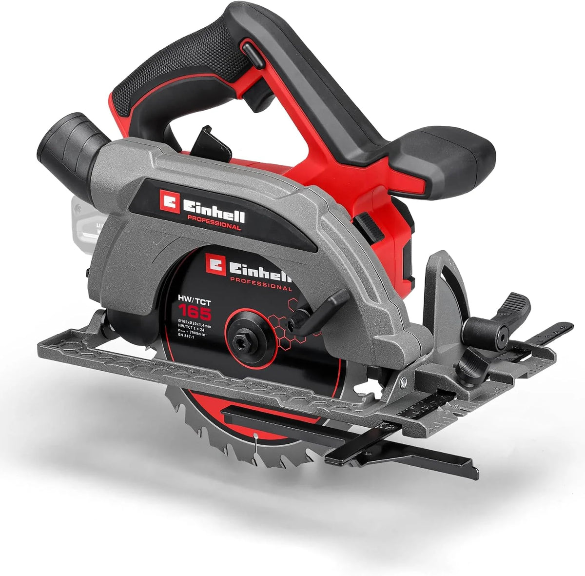Einhell Professional Sierra circular de mano a batería TP-CS 18/165 Li BL