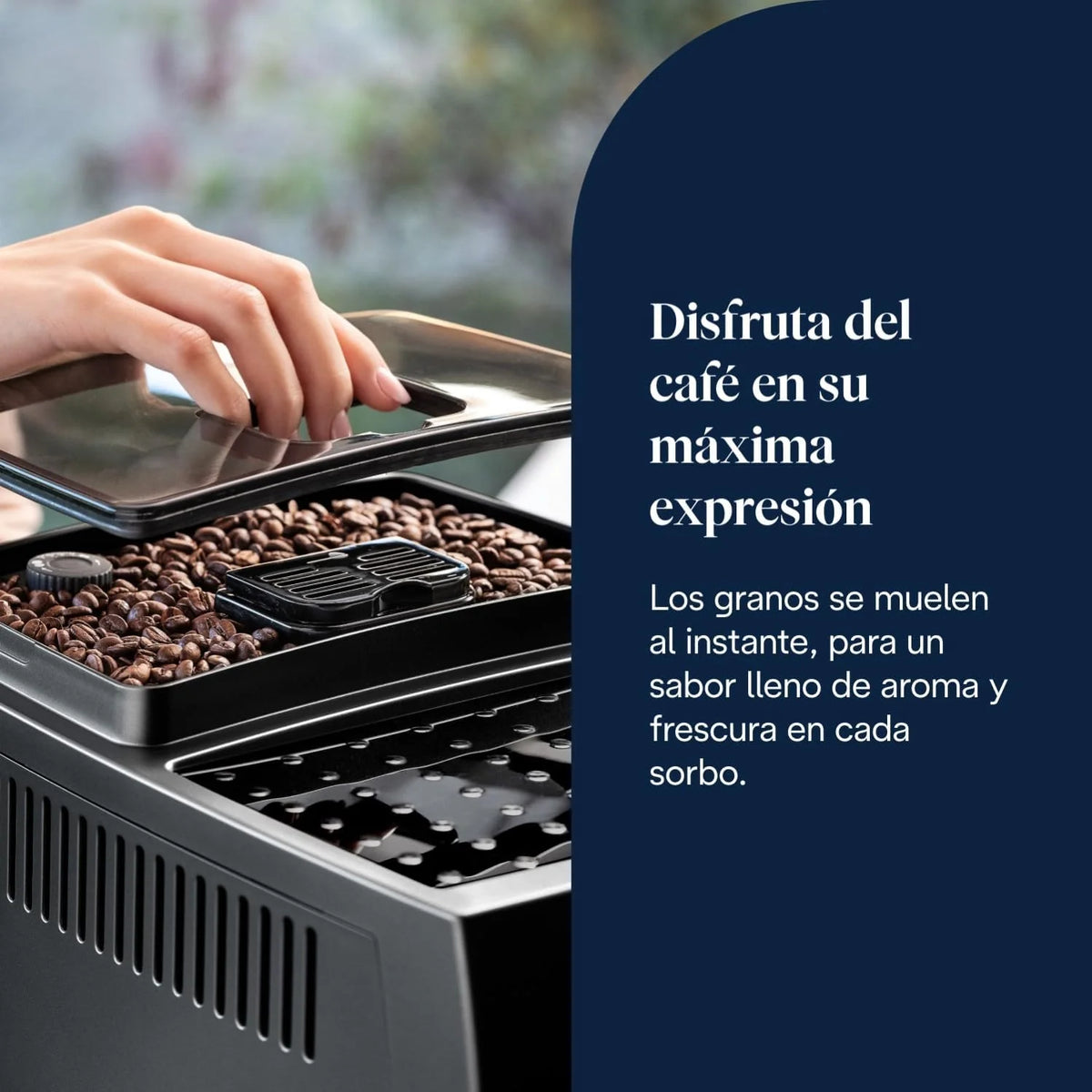 De'Longhi Magnifica S - Cafetera Superautomática 2 Bebidas Negro