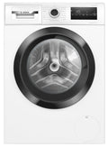 2025 Bosch WAN282K3, Serie 4, Lavadora de carga frontal, 8 kg, 1400 rpm, SpeedPerfect, máximo ahorro de energía y agua, función de añadir ropa, especialmente higiénica, AquaStop, IronAssist