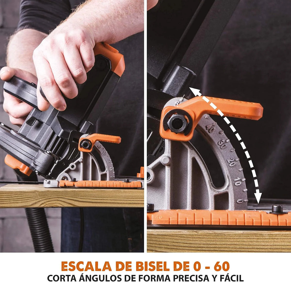Evolution Power Tools - R185CCS Sierra circular multimaterial, 185 mm 230 V