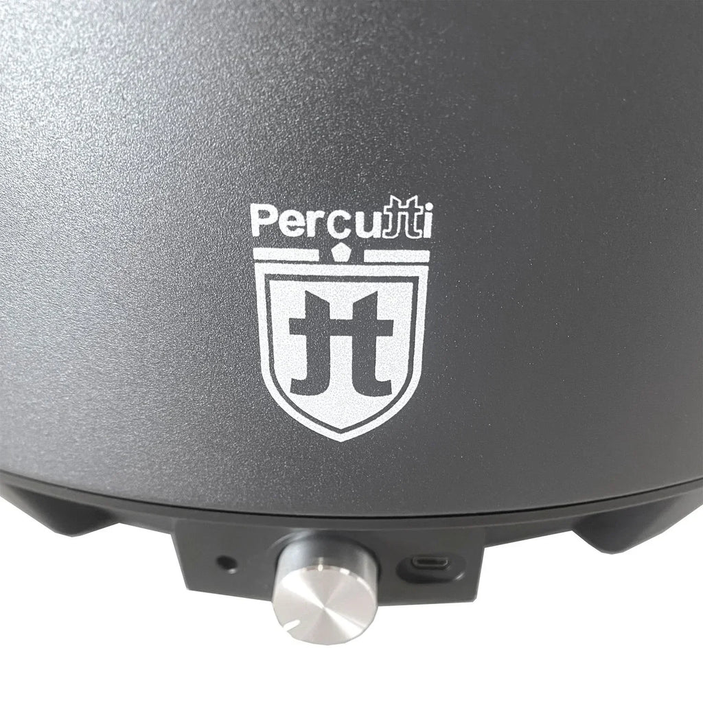 Barbacoa Portátil Sin Humo Percutti | Ventilador Usb | Parrilla De Carbón Con Bolsa De Transporte | Cocción Rápida Y Limpia | Ideal Para Balcón, Camping, Jardín O Terraza