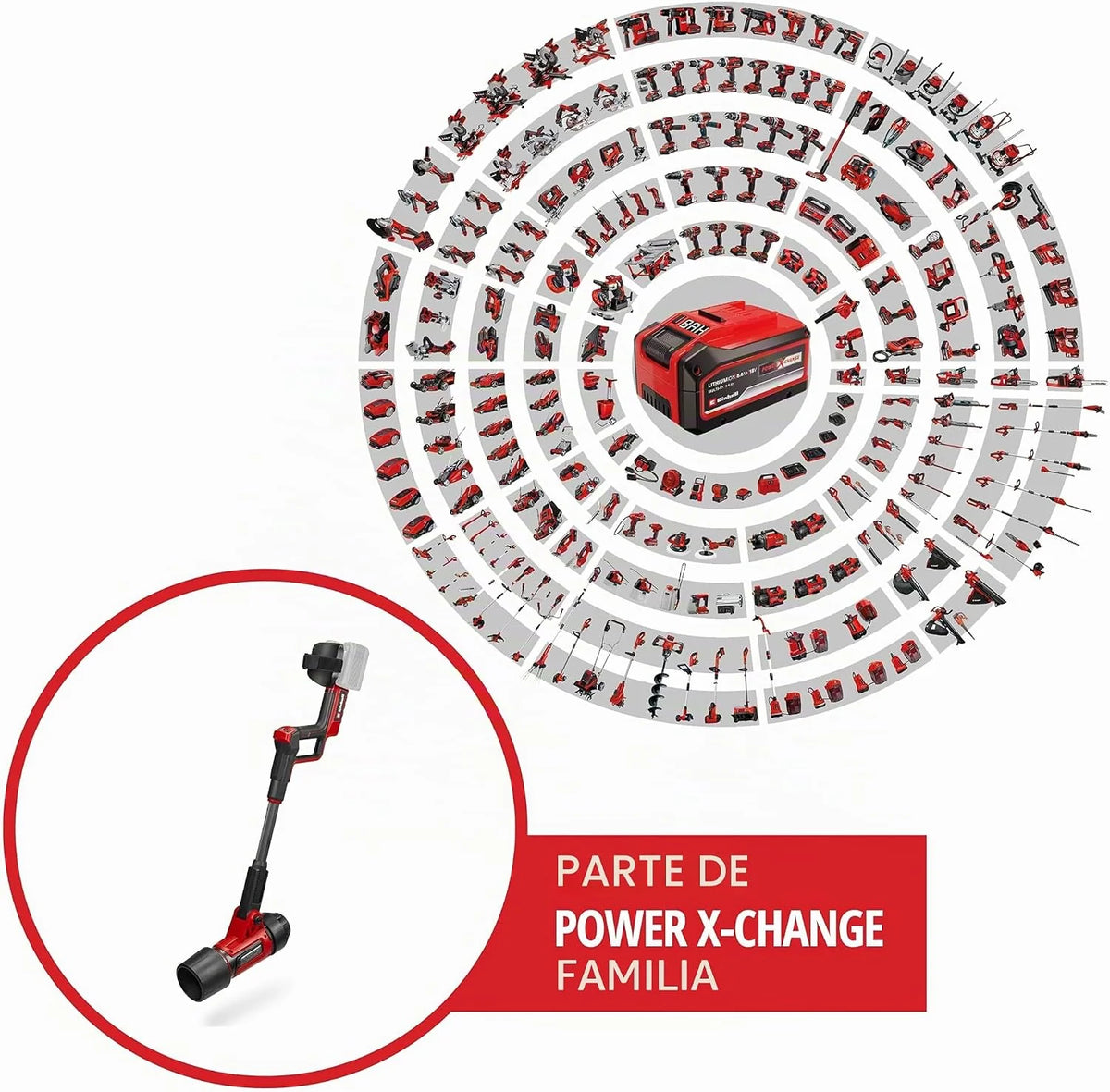 Einhell Professional Soplador de Hojas a batería GP-LB 36/270 Li E BL