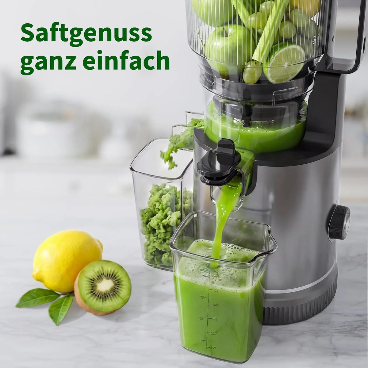 SJ-065 Extractor de Zumos en Frío, 400W, Boca XL 152 mm