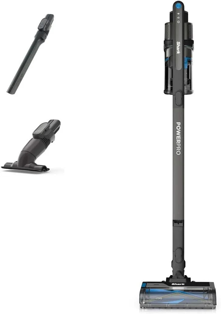 Shark PowerPro, Aspiradora sin Cable, 60 Min., Azul Metalizado