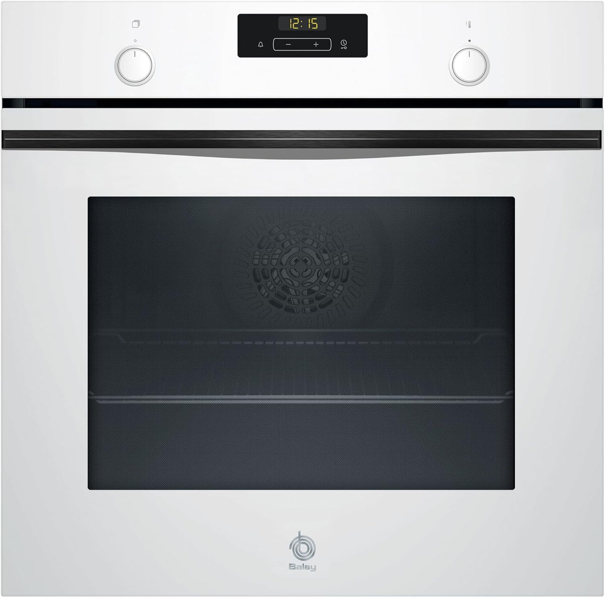 Balay - Horno multifunción, 60 cm, Control Comfort, Aqualisis, Raíles 1 nivel, cristal Blanco, 3HB5131B3