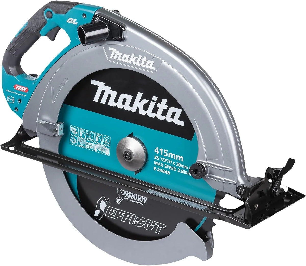 Makita HS013GZ 40V Max Li-ion XGT 415mm Sierra circular sin escobillas, baterías y cargador no incluidos