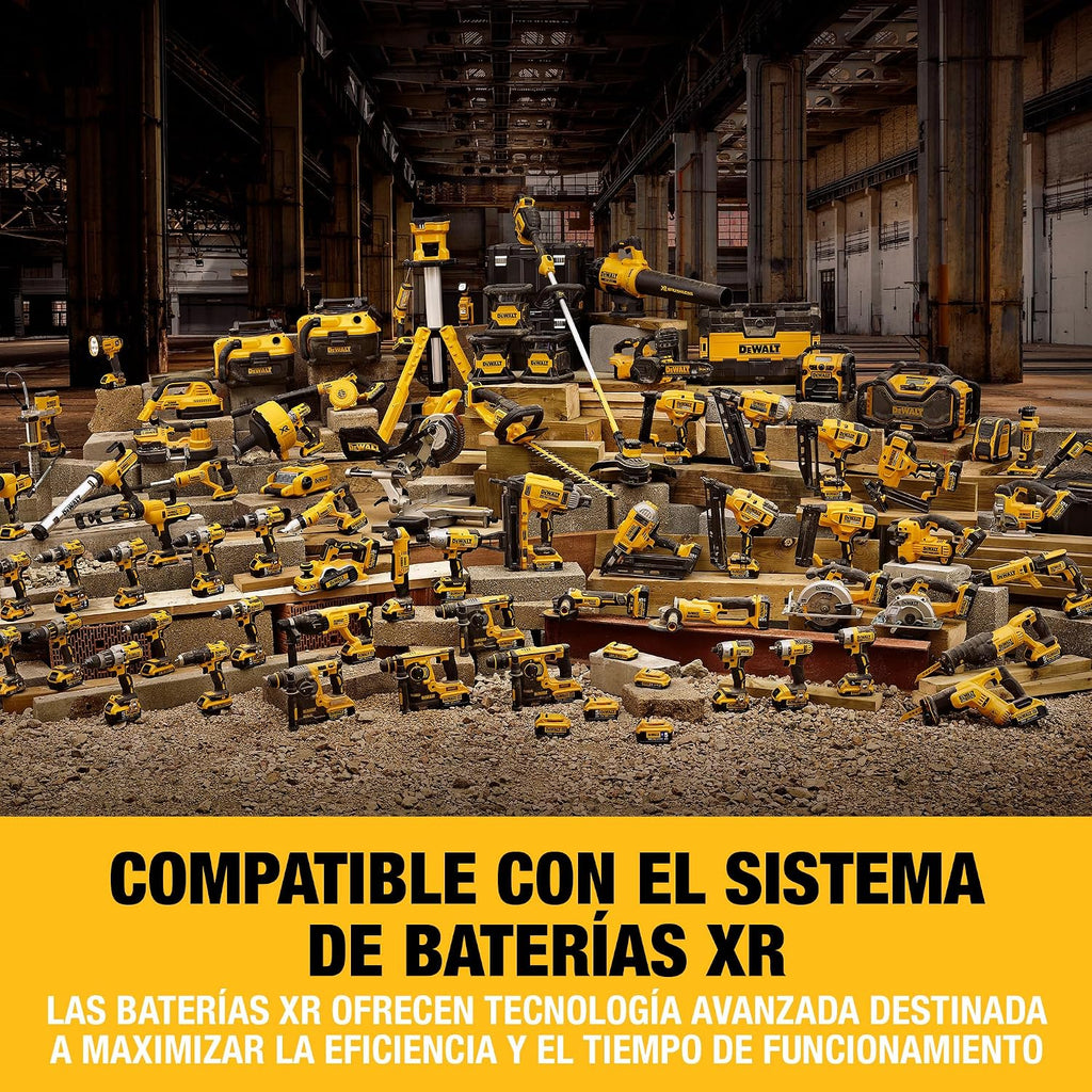 DEWALT Amoladora 125 mm 18V XR sin escobillas con pala, DCG406NT-XJ