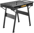 Stanley FATMAX Banco de Trabajo Plegable Express de Stanley - Superficie de Trabajo portátil con Gran Capacidad de Carga de 450 kg, Compatible con Abrazaderas, 10 kg de Peso, FMST1-75672