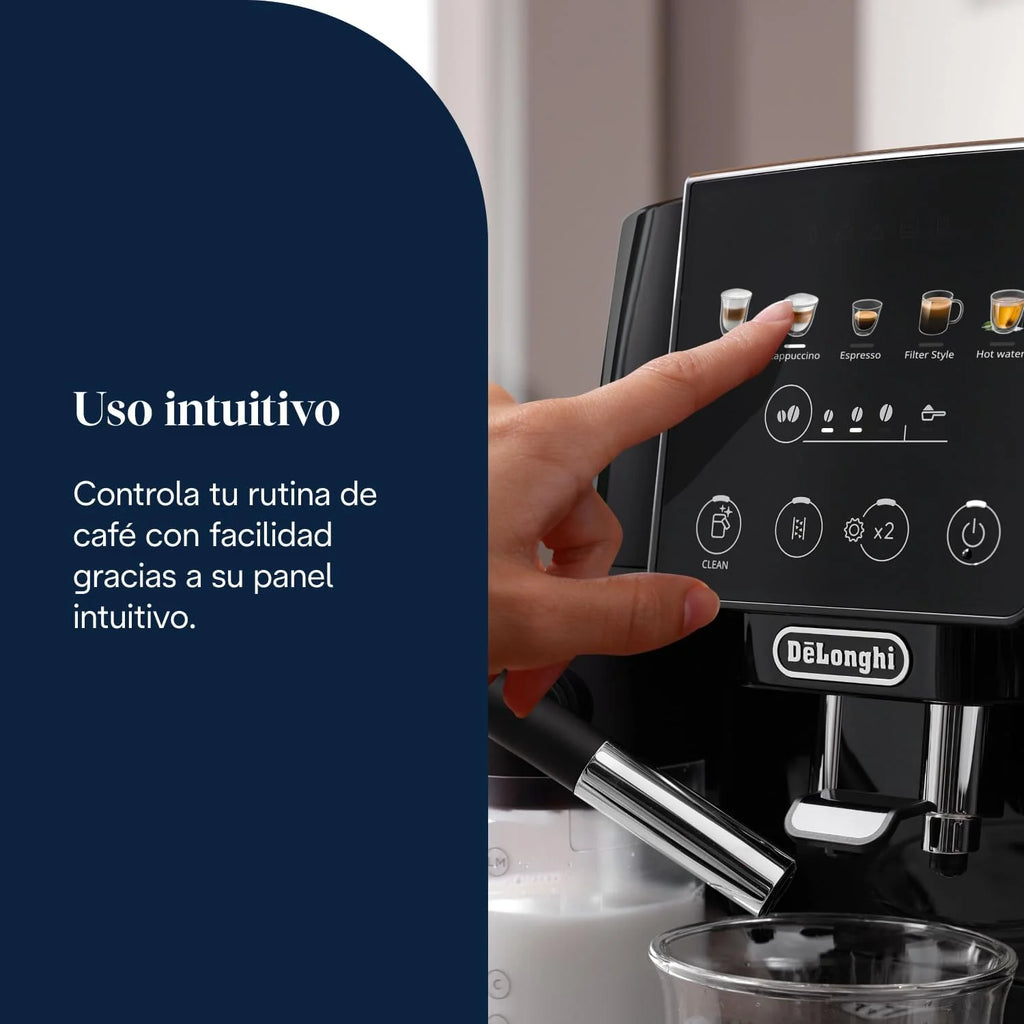 De'Longhi Magnifica Start - Cafetera Superautomática 4 Bebidas Negro
