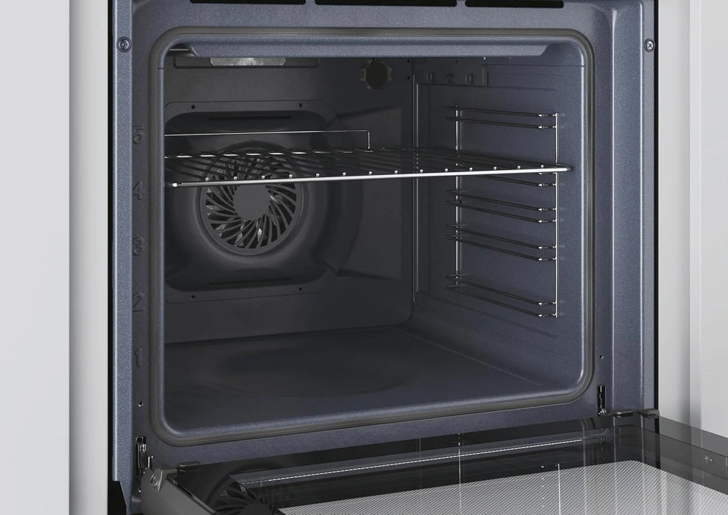 Candy Idea FIDCP N615 L, Horno Multifunción, 65L, 1 Bandeja y 1 Rejilla, Ventilador Radial, Limpieza Aquactiva, Convección + Ventilador, 8 Funciones, Mandos Push&Pull, Puerta Doble Cristal, Negro