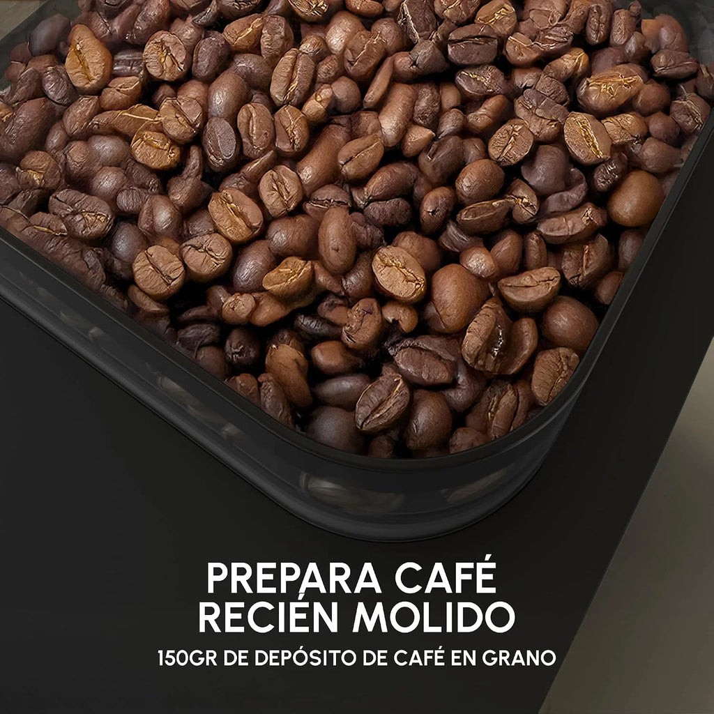 KRUPS Coffee Crush, Cafetera automática, Súper compacta, Negra