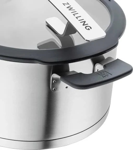 ZWILLING SIMPLIFY 66870-005-0 Pots set Stainless steel 5 pcs. Stainless steel, Silver Black