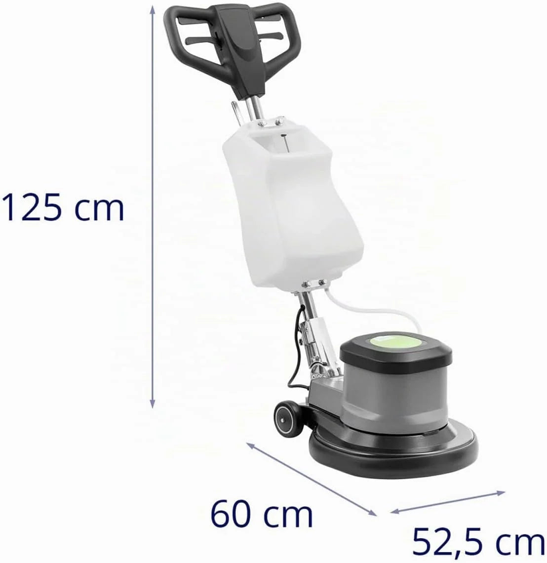 ulsonix TOPCLEAN 1800PRO+ Pulidora de suelos 17" 5 L Máquina abrillantadora Abrillantadora monodisco