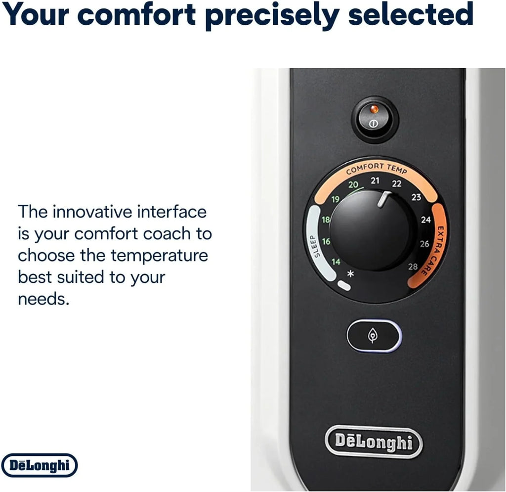 De'Longhi TRRSE1225 Climatizador, 12 elementos, potencia máxima 2500W, referencia 1313949