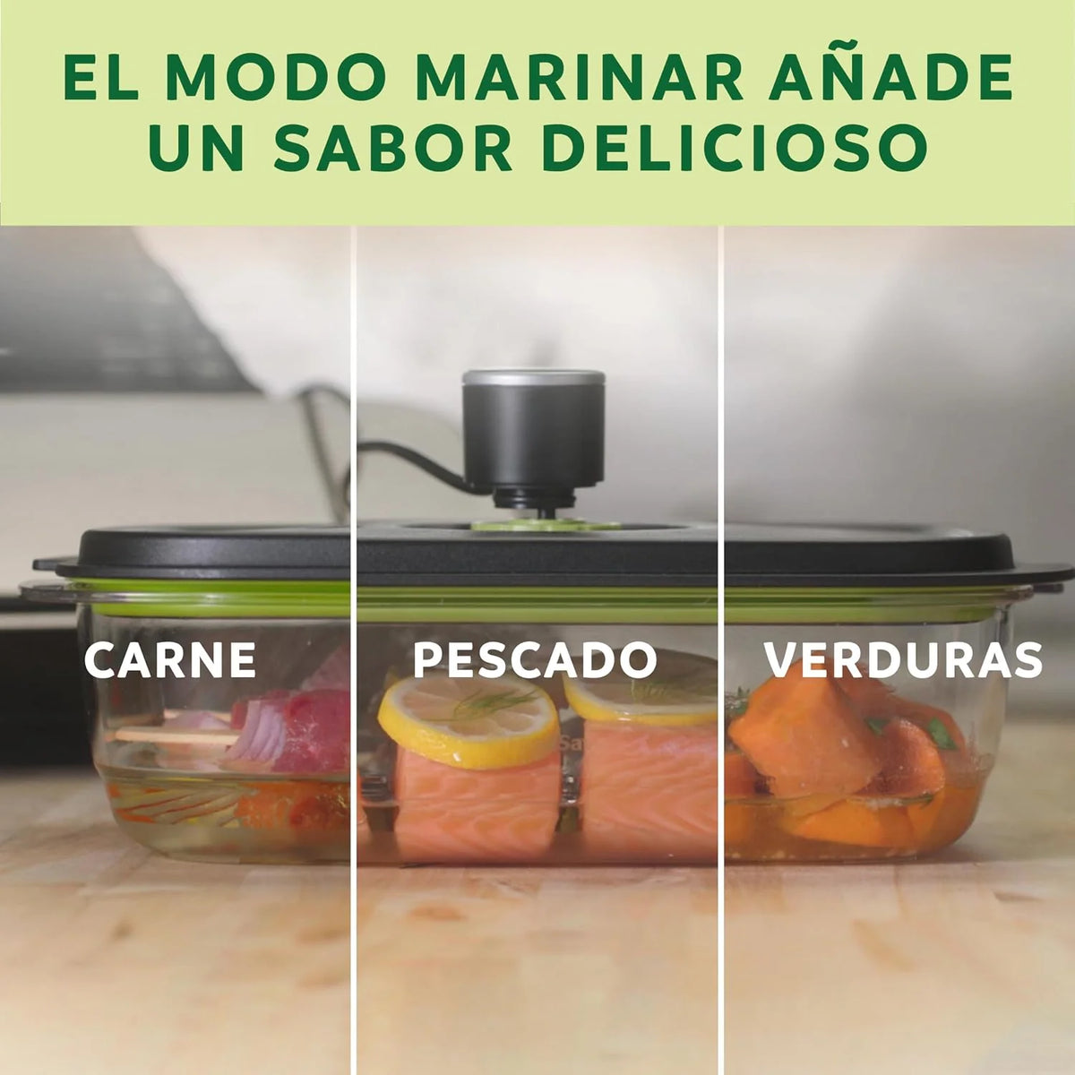 FoodSaver V2860 - Envasadora al vacío, 2 tipos de envasado, 3 velocidades, color negro y plata, 43 x 29 x 10.5 cm