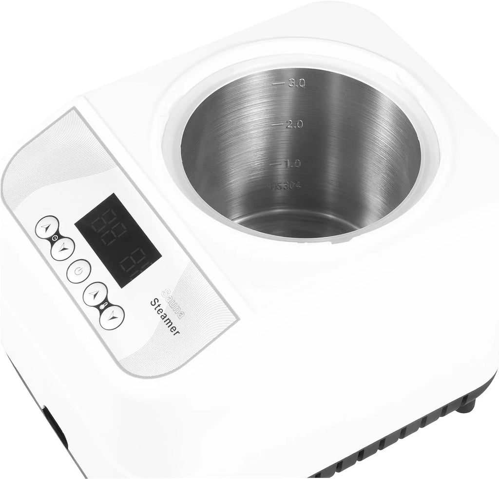 Tienda de sauna con 9 niveles de temperatura, sauna de vapor portátil, 9 niveles de calefacción, juego de sauna para interiores con silla plegable, sauna pod de 3 l, generador de vapor, cabina de