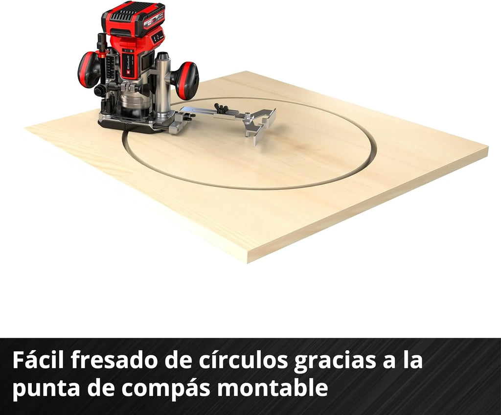 Einhell Professional Fresadora superficie/cantos TP-RO 18 Set Li BL-Solo