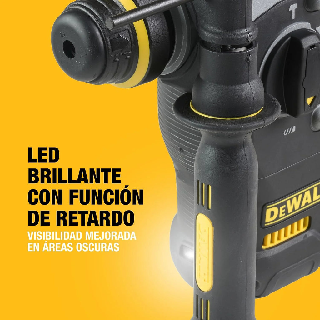 DEWALT Taladro Percutor Sin Escobillas SDS-Plus XR 18V de 24mm, No incluye Batería ni Cargador, DCH273N-XJ