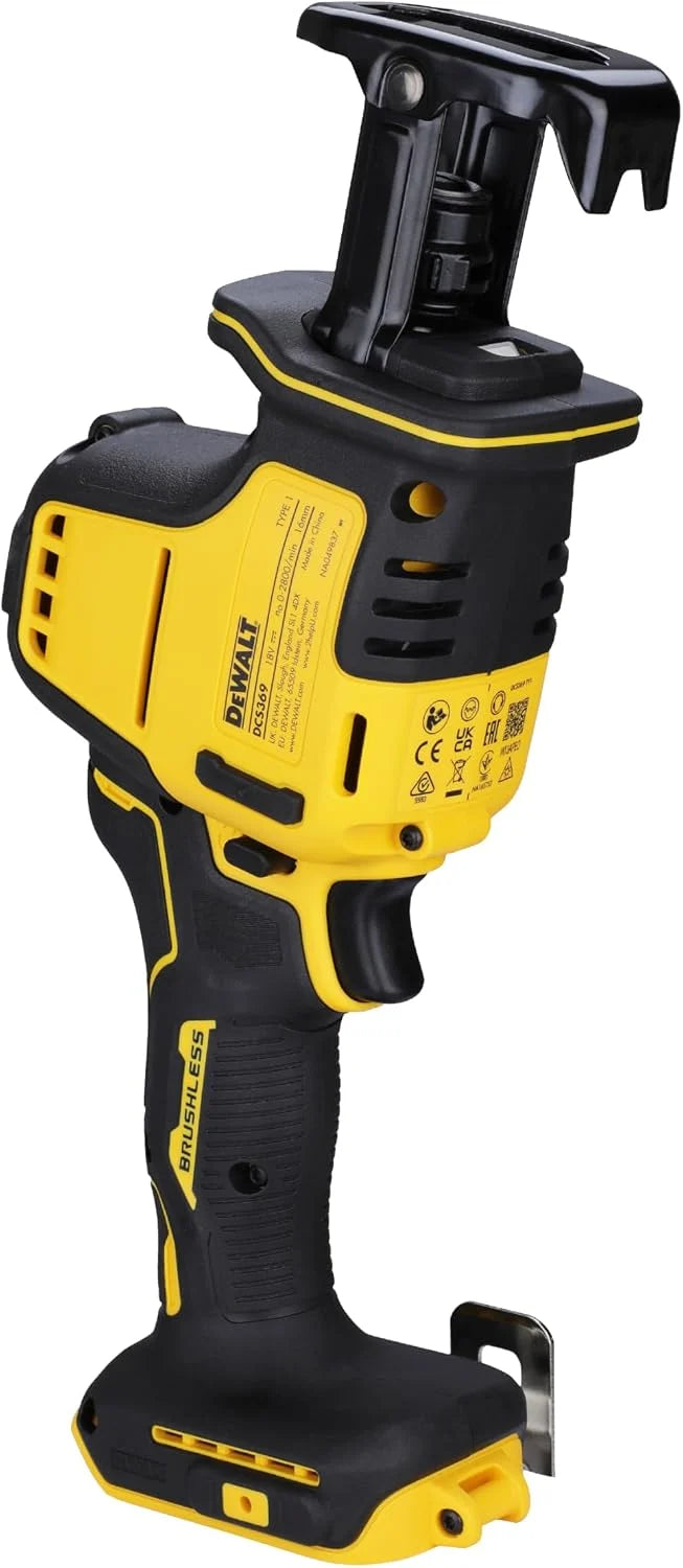 DEWALT Mini-Sierra Sable XR 18V sin cargador/batería, DCS369N-XJ