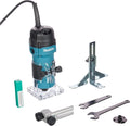 Fresadora 6mm 530W SAR de base recta 3711 MAKITA