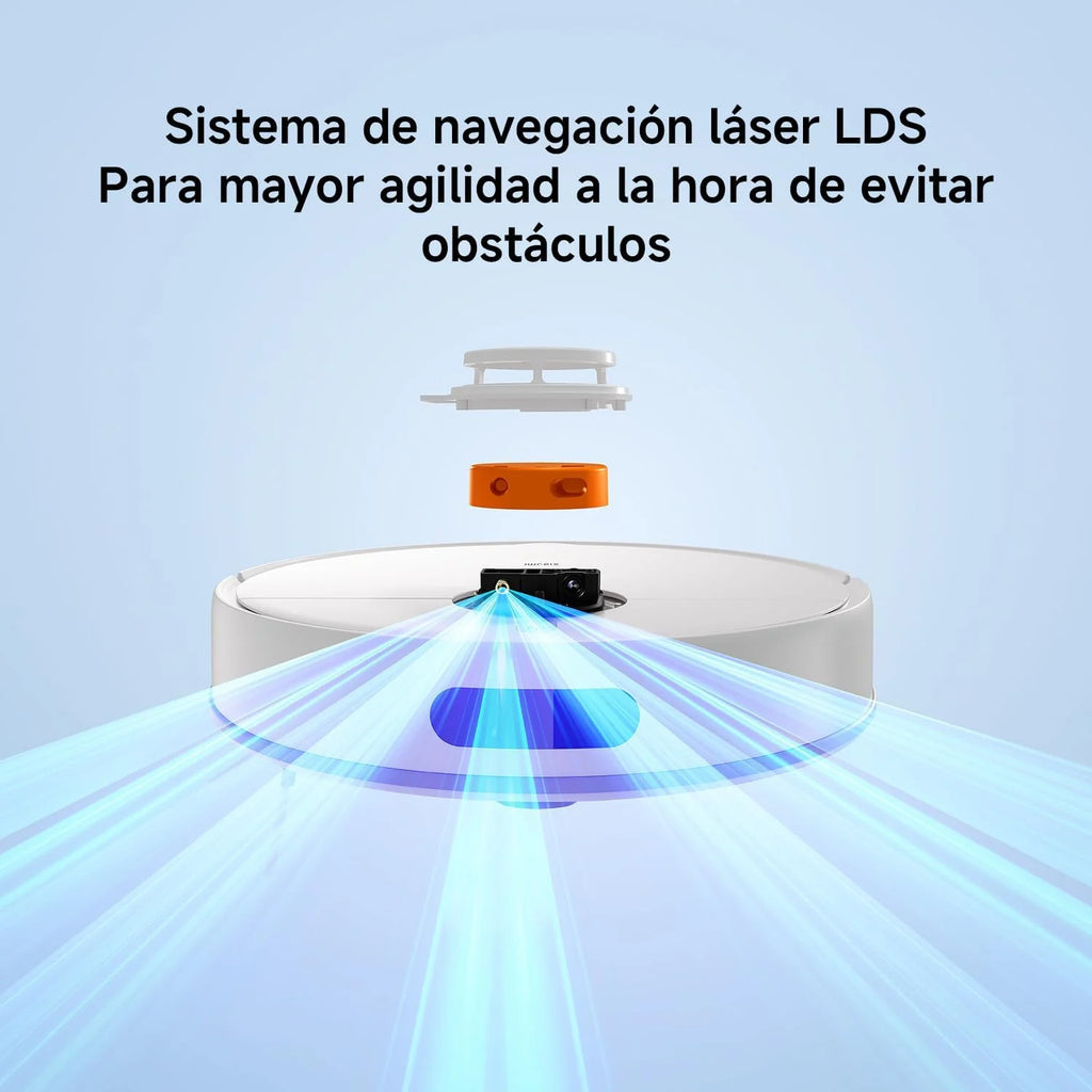 XIAOMI S40C Robot Aspirador con Fregado, 5000 Pa, Control App y Voz